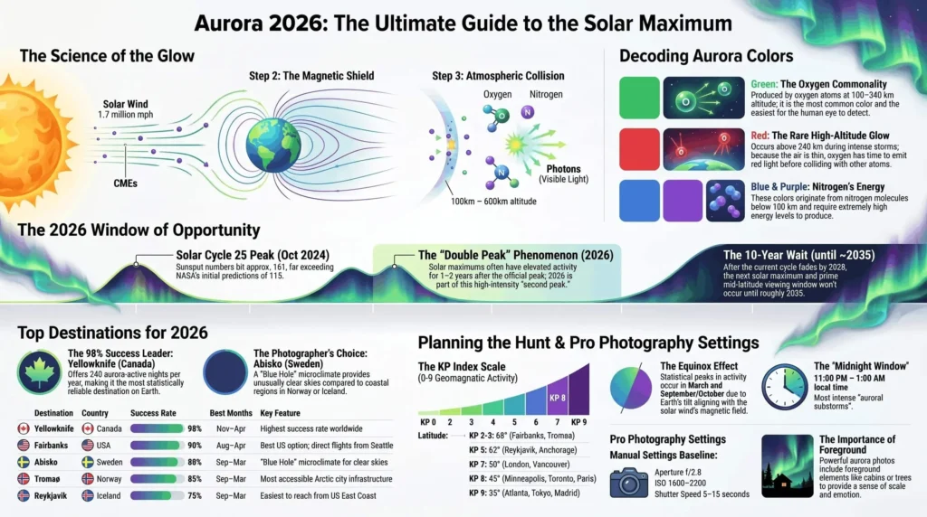 Aurora borealis 2026 
